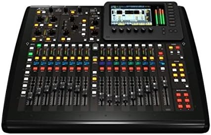 BEHRINGER, X-32 Compact 40-Input 25-Bus Digital Mixing Console with 16 Programmable Midas Preamps Black, (X32COMPACT)