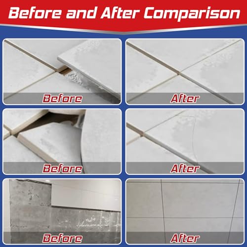Heavy Duty Construction Adhesive, 7.4 Ounce Cement Glue Squeeze Tube, Versatile Construction Glue for Tile, Floor, Stone, Wood, Wall & More, Pack of 1 (CZJS-001)
