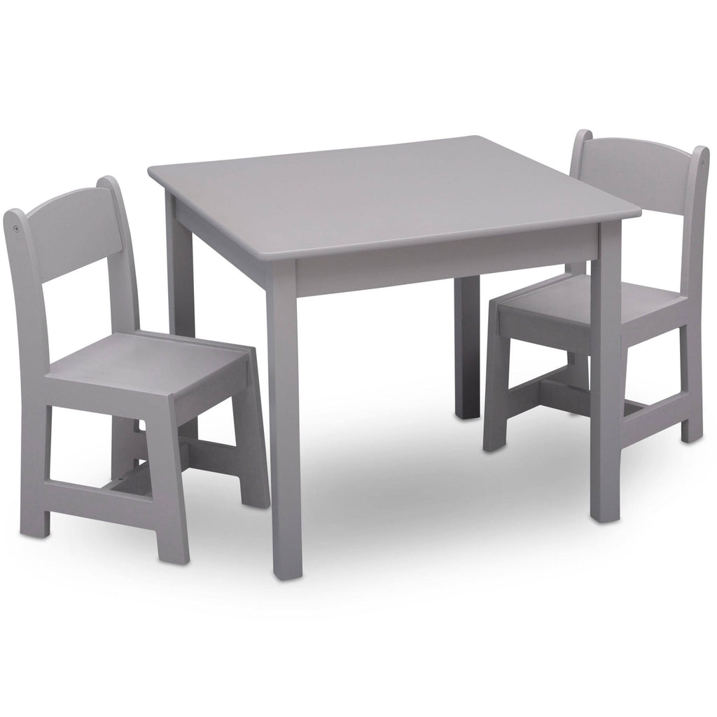Delta Children MySize Kids Wood Table and Chair Set - Teal