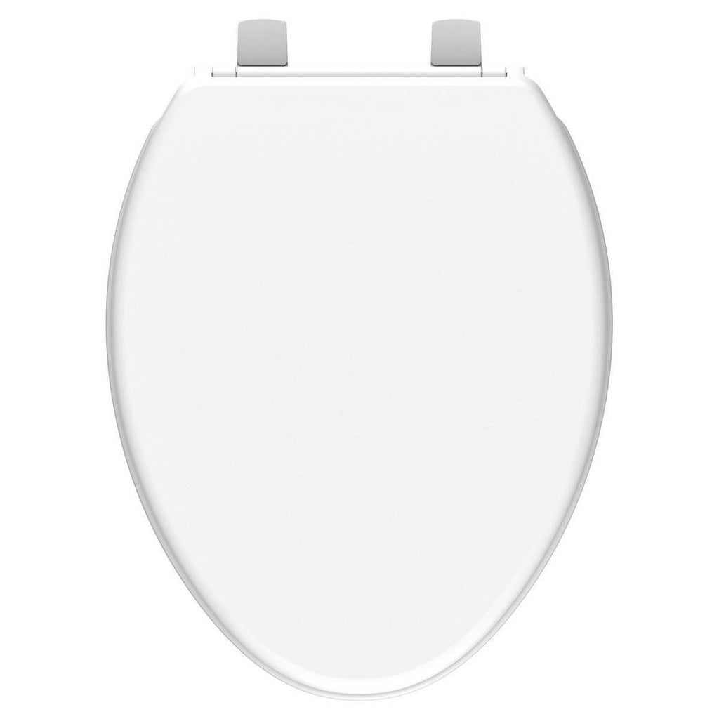 Night Glow Soft Elongated Closed Front Toilet Seat Blue - evekare