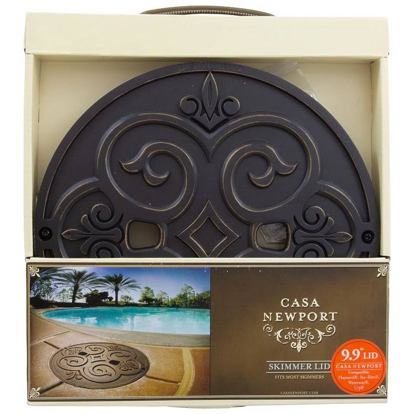 Casa Newport 20-01011 9.9x22 Bronze Metal Skimmer Lid
