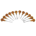 Pfeil Swiss Made Palm Handled Carving Tool Set, 12 Piece - Woodcraft