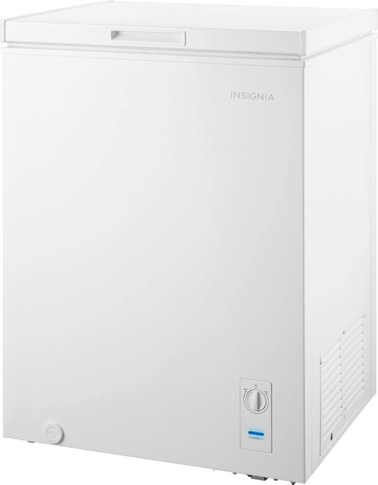 Insignia - 5.0 Cu. ft. Chest Freezer - White