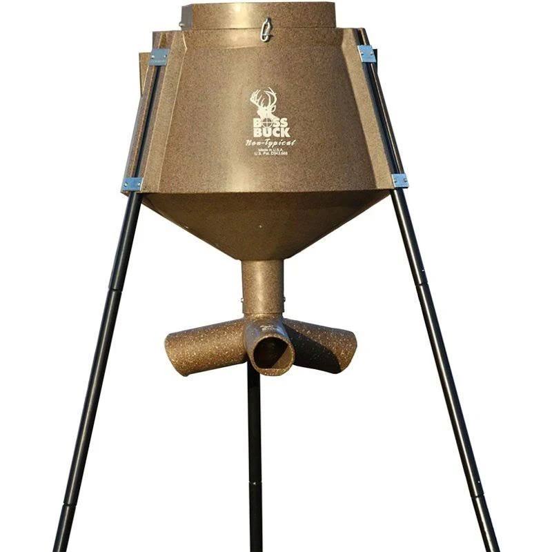 Boss Buck 350-Lb. Protein Feeder - Stainless Steel