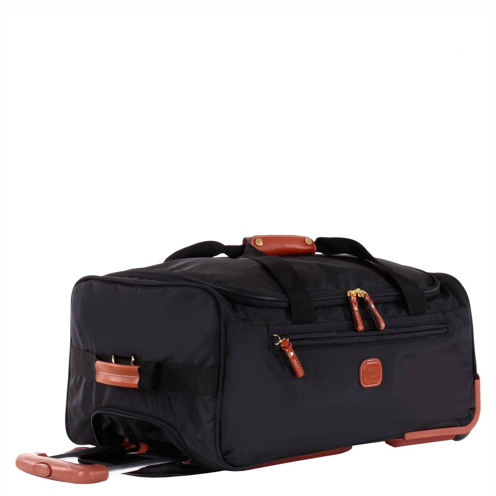 Bric&s x Bag 21x22 Carry on Rolling Duffle Bag Violet