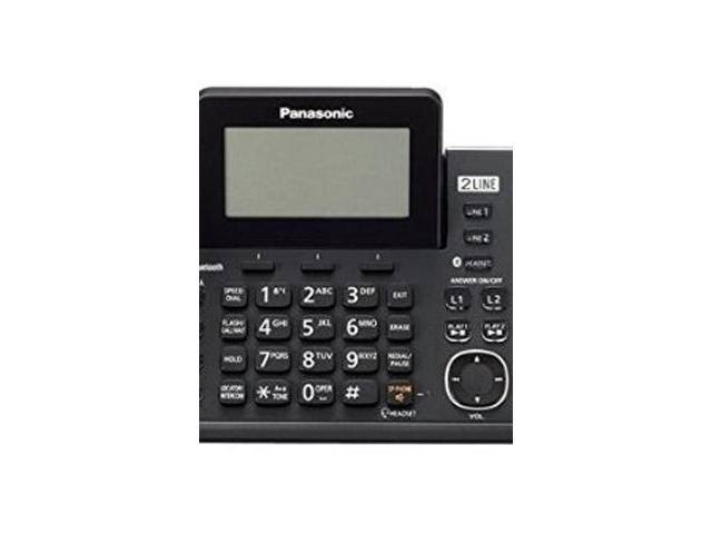 Panasonic Kx-tg9582b + (2) KX-TGA950B 4 Handset Corded - Cordless 2 Li