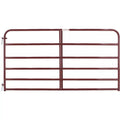 Tarter 6 Bar 8 ft Red Tube Gate 6ER8