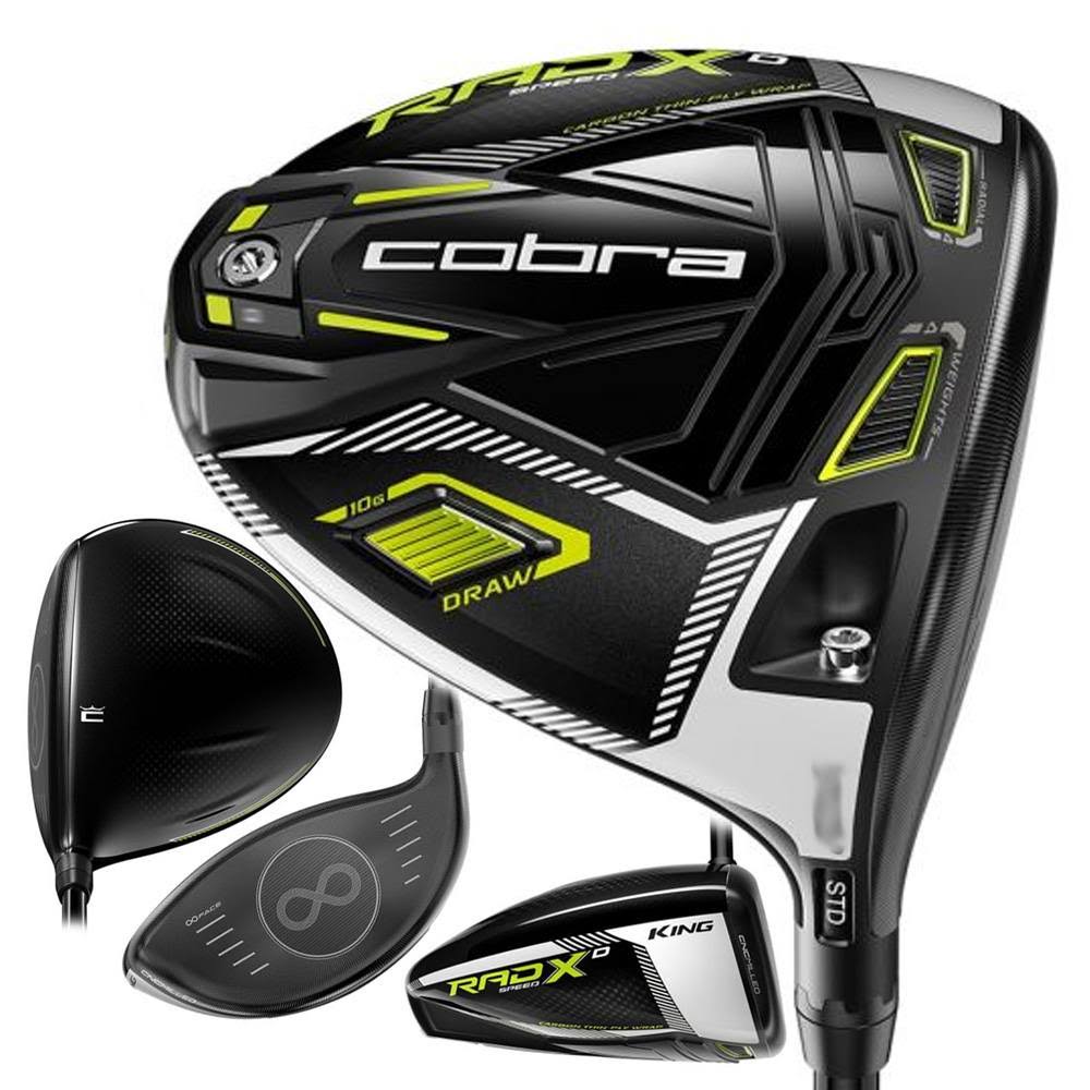 Cobra King RADSPEED XD Driver - Black/Yellow 12 EvenFlow Riptide