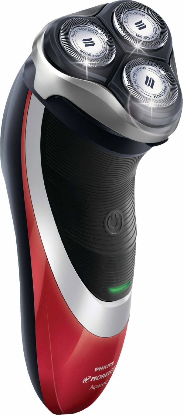 Philips Norelco - Rechargeable Wet/Dry Electric Shaver - Red