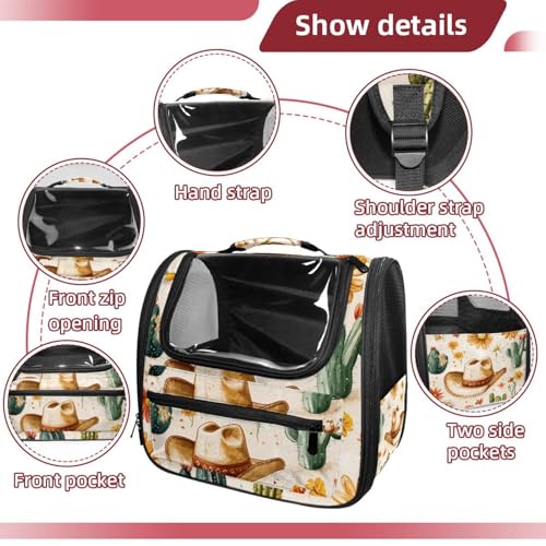 Halloween Pet Carrier Airline Approved Pet Carrier Bag Dog Carrier for Small Medium Cats Dogs Puppies Kitten