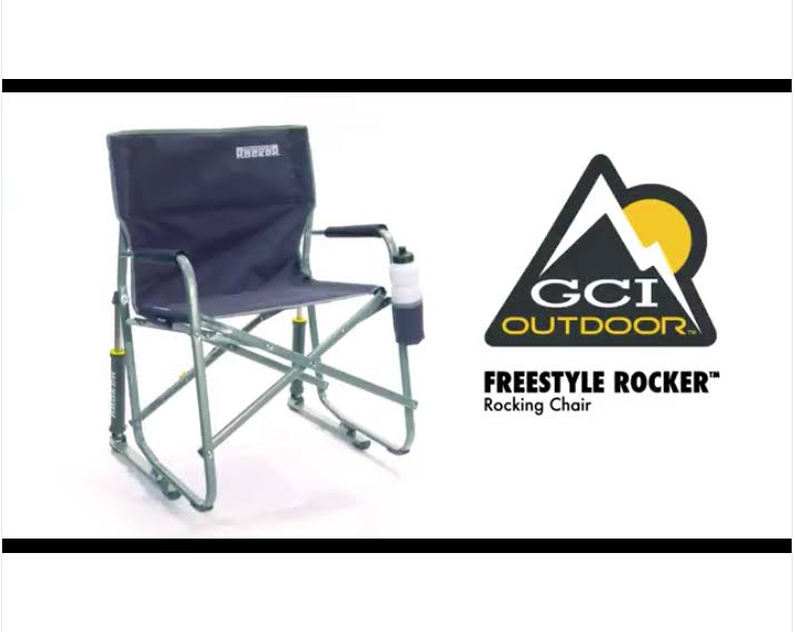 GCI Outdoor Freestyle Rocker Chair - Indigo Blue