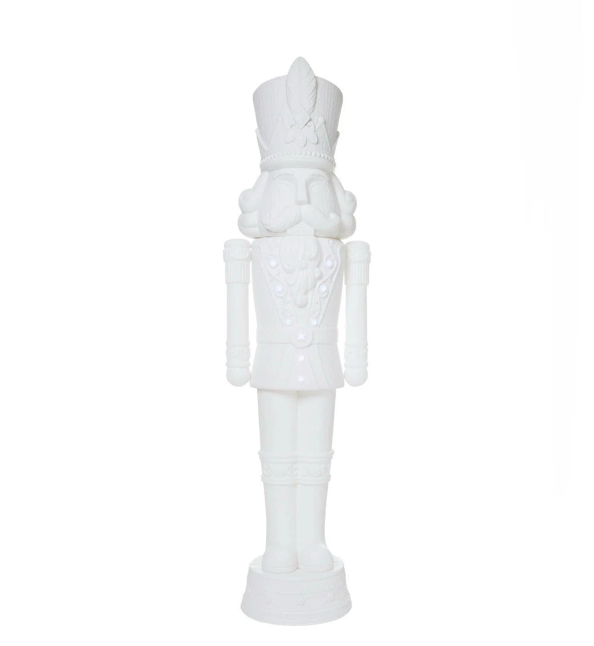 2025 Holiday Time 75?? 6 Foot Nutcracker Christmas Statue Decoration, Lights/Music