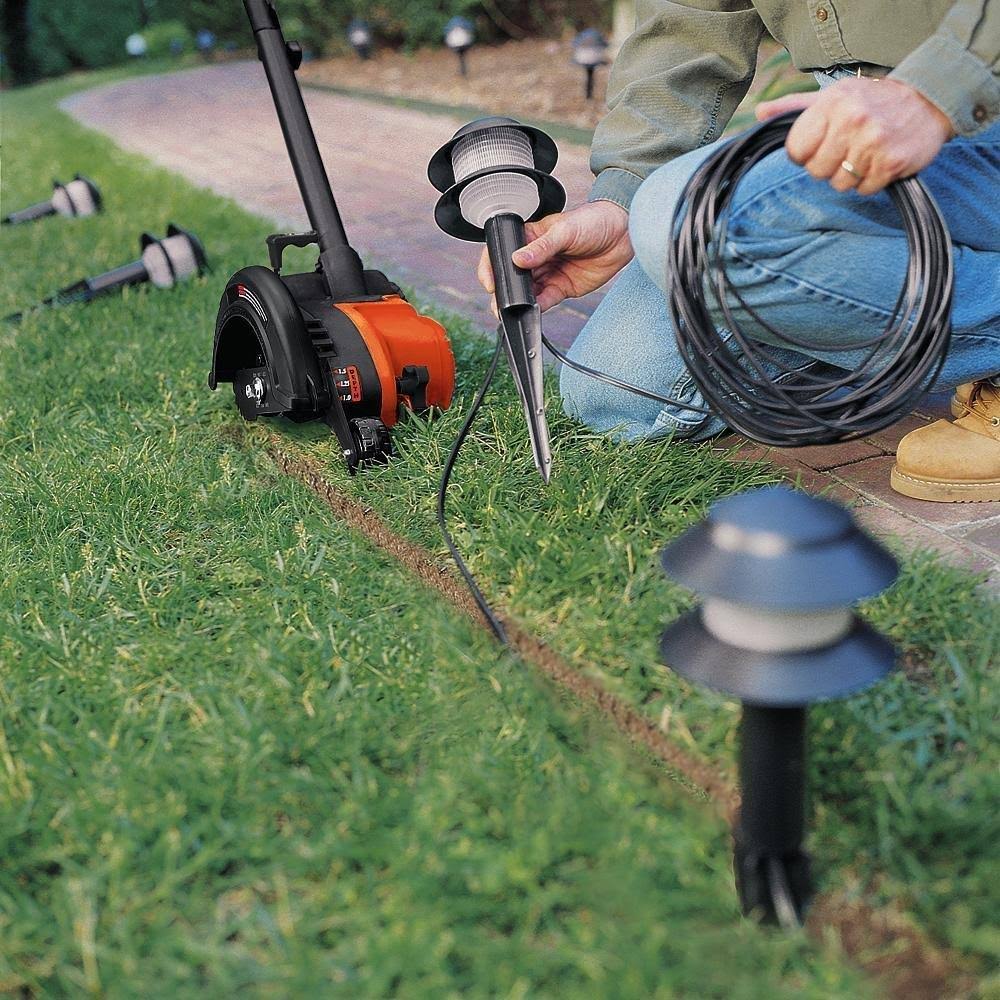 Life & Home Black+decker Le750 12 Amp 2-in-1 Landscape Edger and Trencher