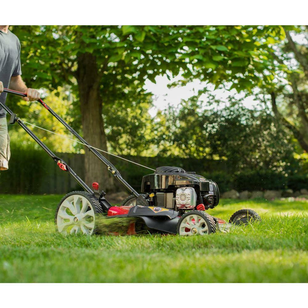 Troy-Bilt Tb100 Walk Behind Push Mower with Briggs and Straton Engine