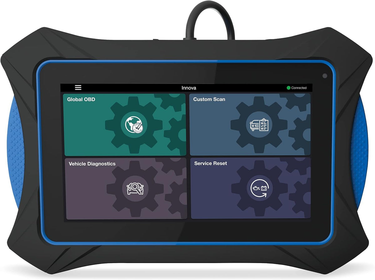 Innova 7111 OBD2 Tablet - BiDirectional Scan Tool & Professional OBD2 Code Reader - ABS Scan/Bleeding, TPMS, SRS, Enhanced Data Stream, and Reset Functions Car Diagnostic Tool - All Systems Scanner