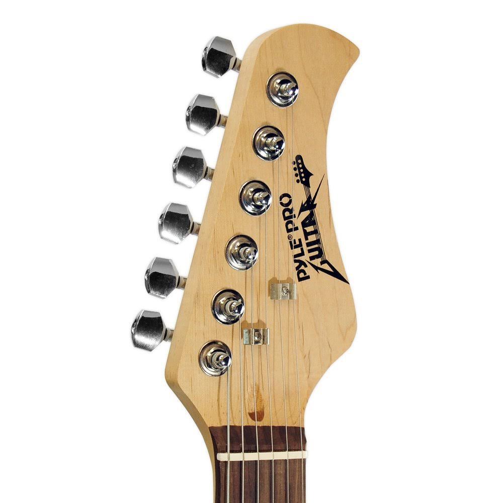 Pyle 97077080M Beginner Electric Guitar Package - Sun Burst