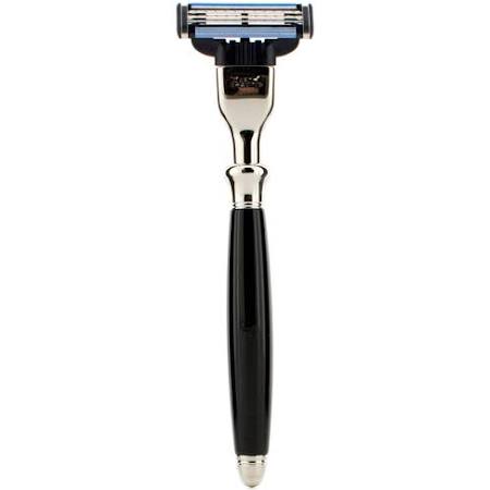 The Art of Shaving Fusion Classic Razor, Nickel and Black