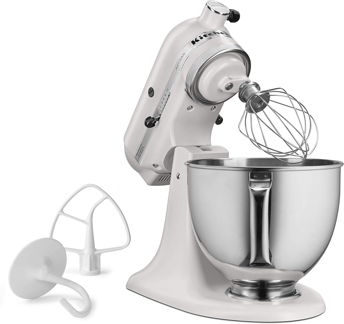 KitchenAid Artisan Series 5 Quart Tilt Head Stand Mixer with Pouring Shield KSM150PS, Cast Iron