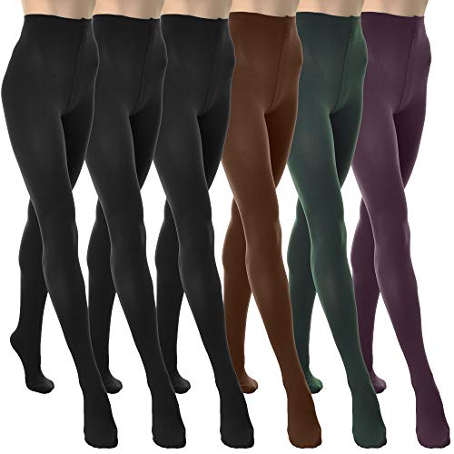 Angelina Women's Brushed Fleece Interior Thermal Fashion Tights