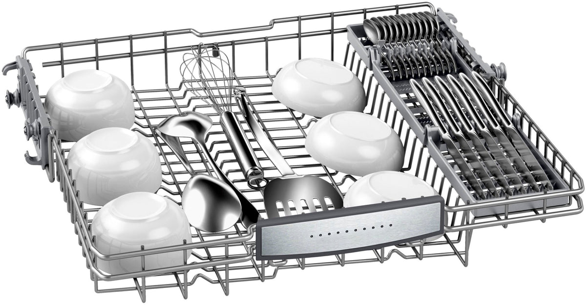 Bosch - 800 Series 24 Top Control Built-In Dishwasher with CrystalDry, Stainless Steel Tub, 3rd Rack, 40 dBa - Stainless steel