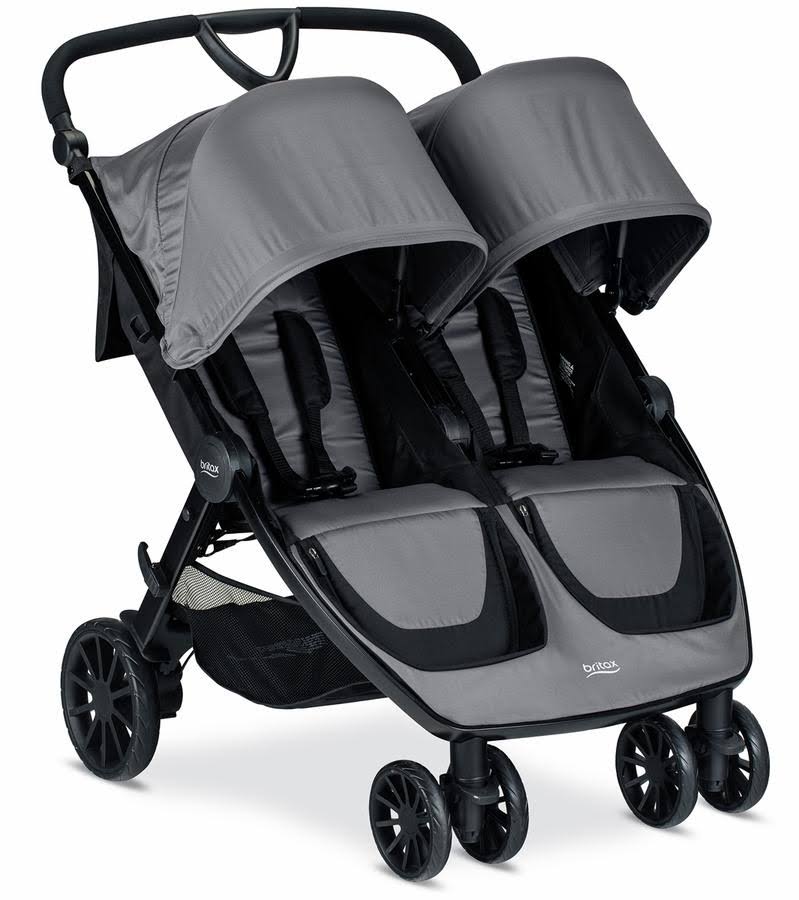 Britax B-Lively Double Stroller - Raven