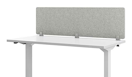 VaRoom - Desk Divider; Sound Proof Dividers - Privacy Shields for Student Desks and Desk Privacy Panels. Cubicle Wall, Desk Divider for Students and Office Divider (Light Grey, 48 W x 18??H)