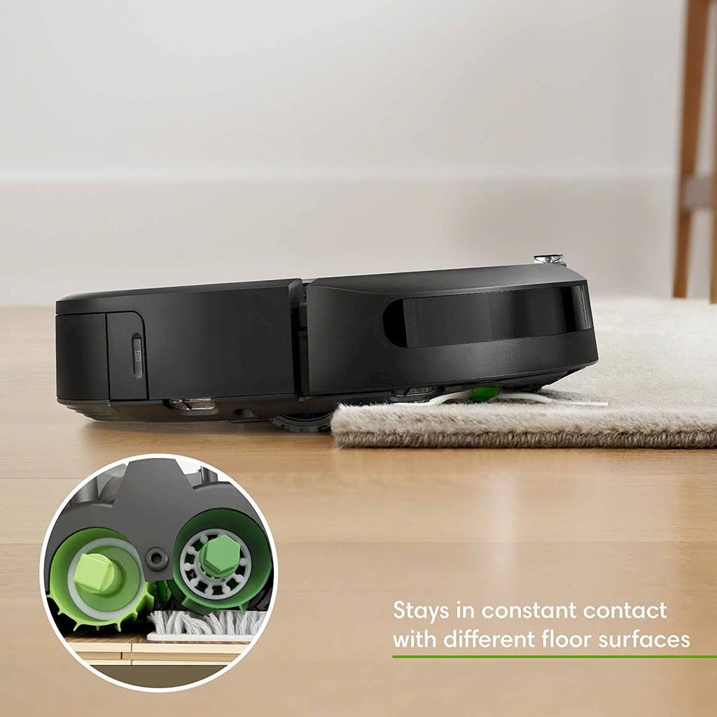 iRobot Roomba i7 (7550) Robot Vacuum - Wi-Fi Connected - Black