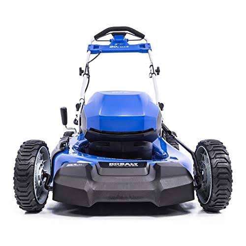 Kobalt 80-Volt Max Brushless Lithium Ion Self-Propelled 21-in Cordless Electric Lawn Mower KMP 6080-06