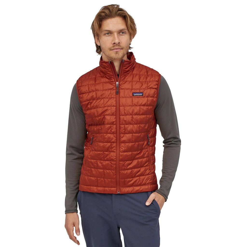 Patagonia Mens Nano Puff Vest Supply Green / XL