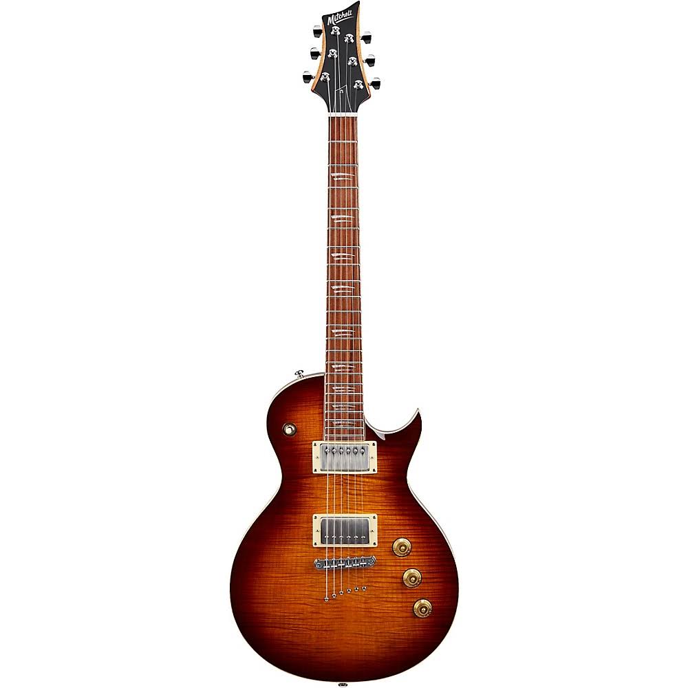 Mitchell MS450 Modern Single-Cutaway Electric Guitar Sunset Burst 194744521553