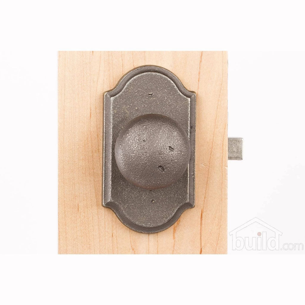 Weslock Wexford Privacy Door Knob with Premiere Rose - Oil Rubbed Bronze - 07110F1F1SL20