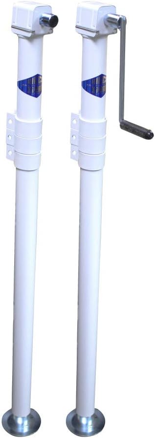 Rieco-Titan Products TFC2A3W Any Corner Camper Jack (2 Pack) - 44321