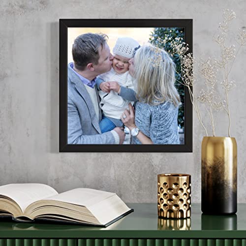 40x20 Contemporary Black Wood Picture Panoramic Frame - Picture Frame Includes UV Acrylic, Foam Board Backing, & Hanging Hardware! Panoramic Poster Frame