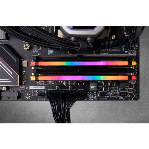 Corsair Vengeance RGB Pro 32GB (2x16GB) 2666 C16 DDR4 Desktop Memory - Black