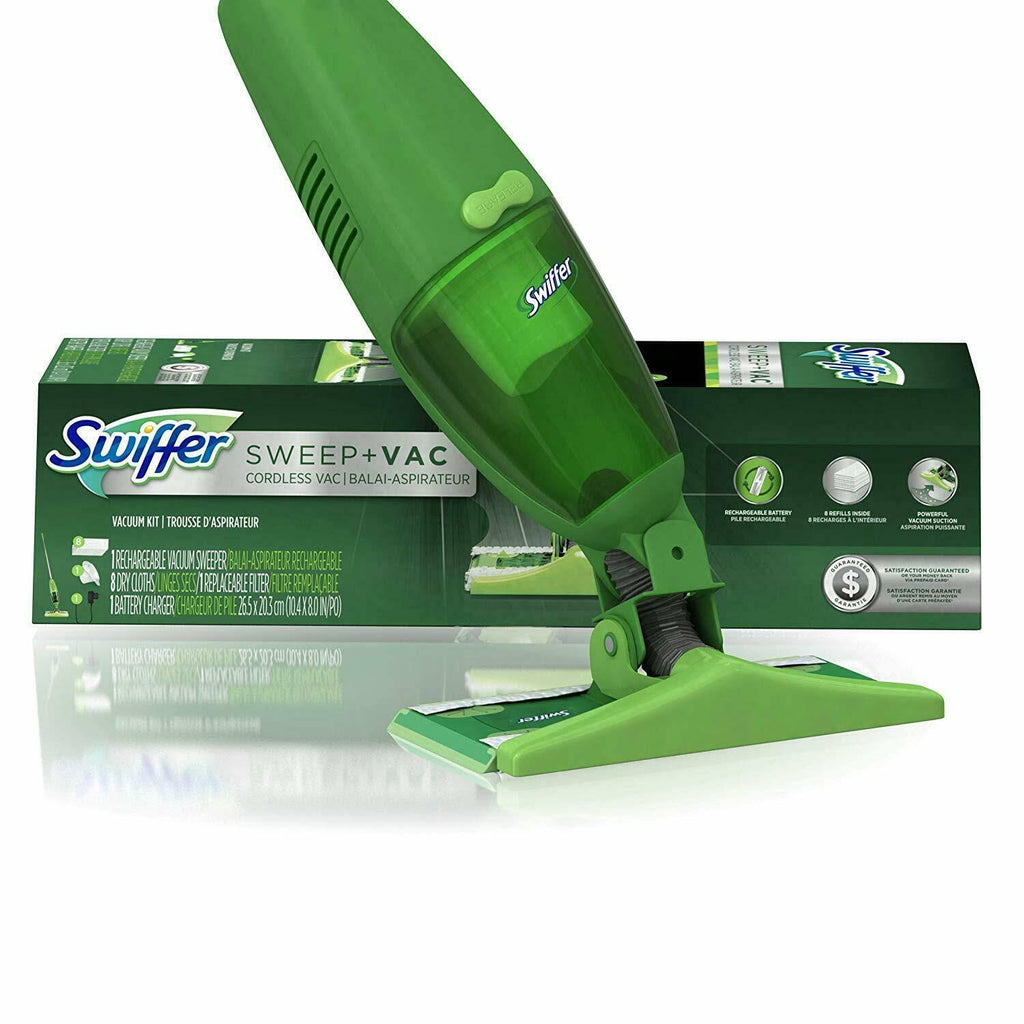 Swiffer Sweep+Vac Vacuum Sweeper, Rechargeable