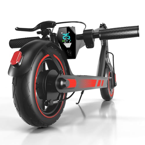 Electric Scooter for Adults, 19/25 Mph Max Speed, 21/25/35 Miles Range,350/500/600W APP Control E-Scooter with 8.5/10 Inflatable tire, Foldable Escooter with App Control, UL 2272 Certified