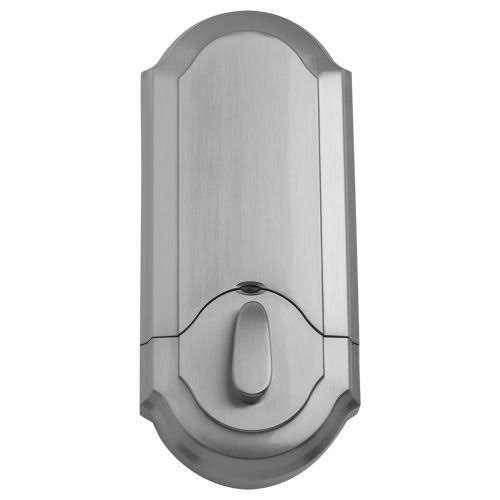 Kwikset 909 SmartCode Electronic Deadbolt Featuring SmartKey in Satin Nickel