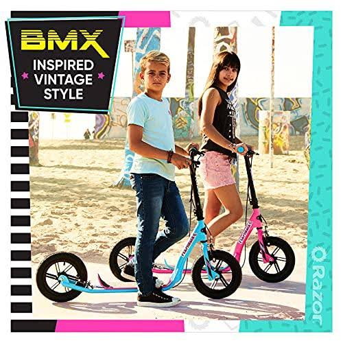 Razor Flashback Scooter- BMX Style Scooter for Kids and Teens Ages 8+ and Up to 220lbs