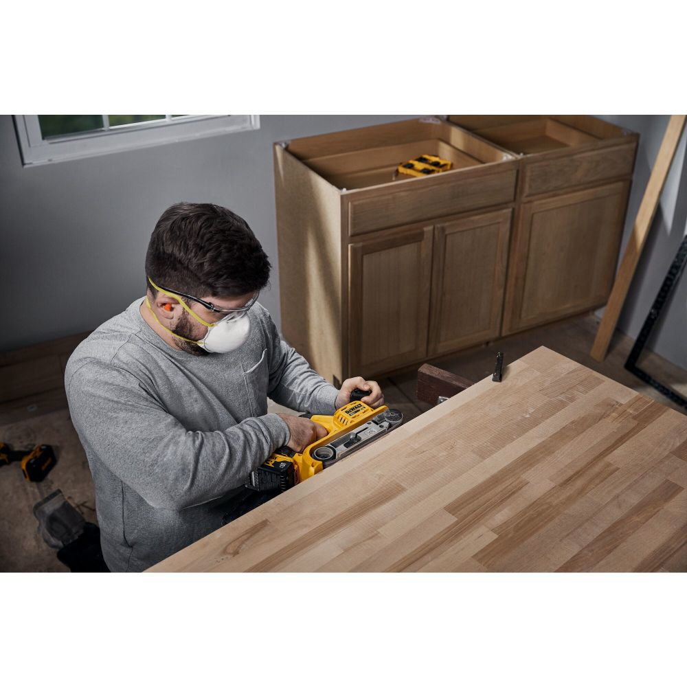 DEWALT XR 20V Max 3x21 Belt Sander DCW220B from DEWALT