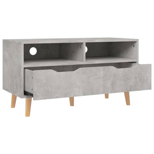 TV Stand, Center Console Storage Cabinet Small Console Table Low Tv Stand Suitable for Office Small Spaces Bedroom Living Room High Gloss White 35.4x15.7x19.1 Engineered Wood