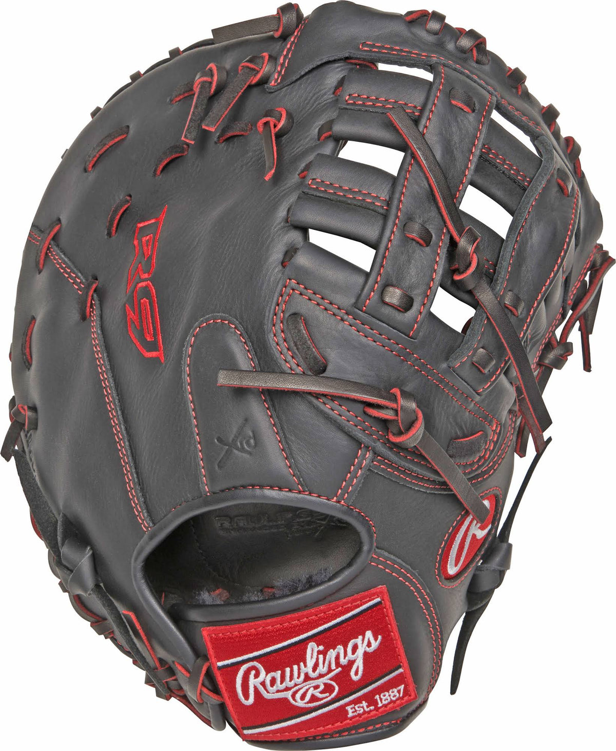Rawlings R9 Series 12x22 Youth First Base Mitt: R9YPTFM16B