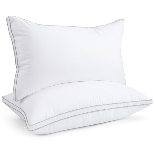 viewstar Bed Pillows King Size Set of 2, Hotel Quality, Down Alternative Big Pillow for Back, Stomach or Side Sleepers, Firm