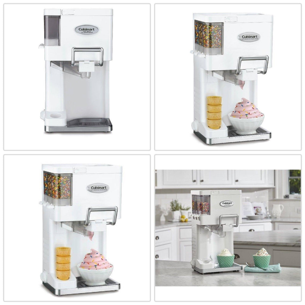 Cuisinart Ice-45 Mix-It-In Soft Serve Ice Cream Maker, 1.5 qt