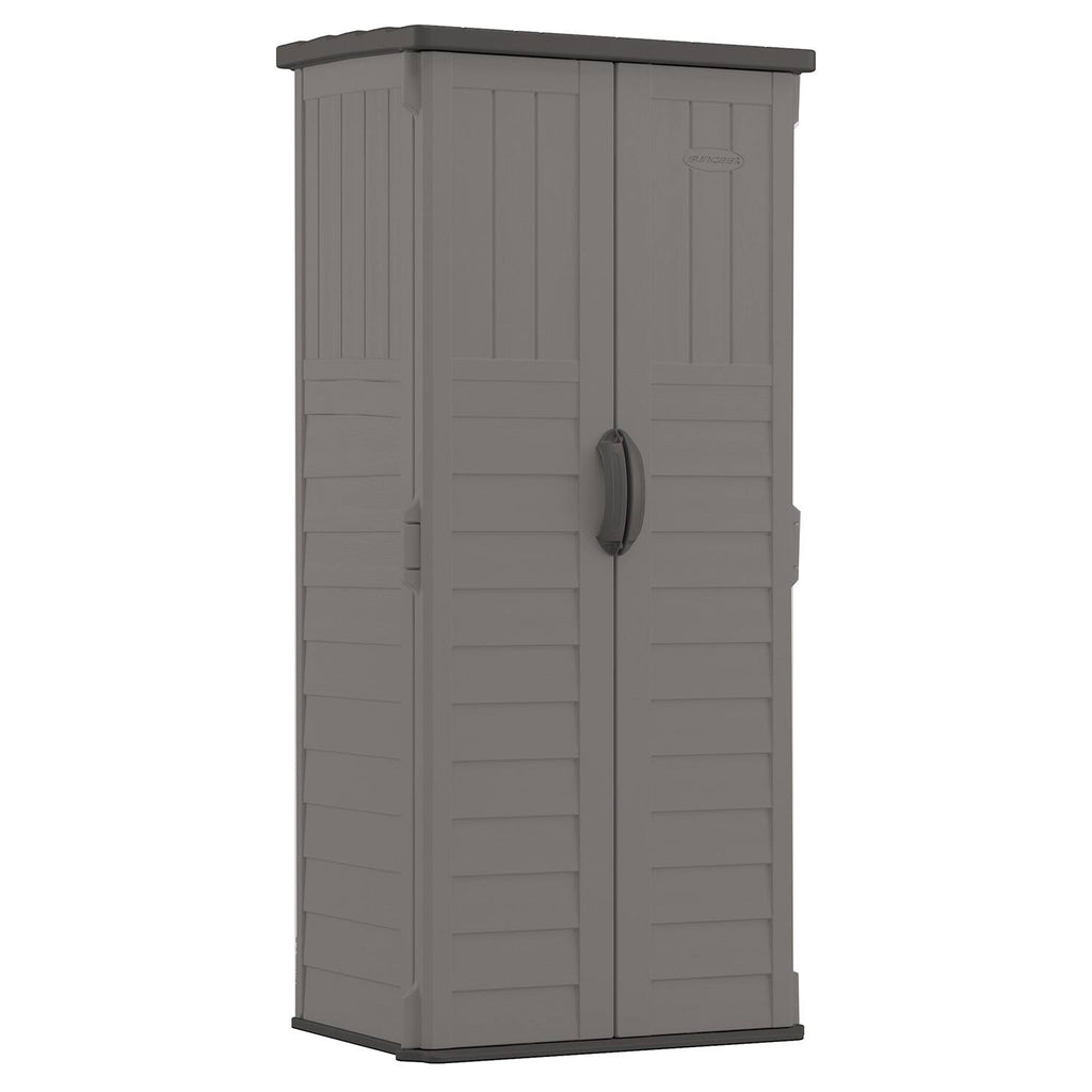 Vertical Storage Shed Suncast, Gray