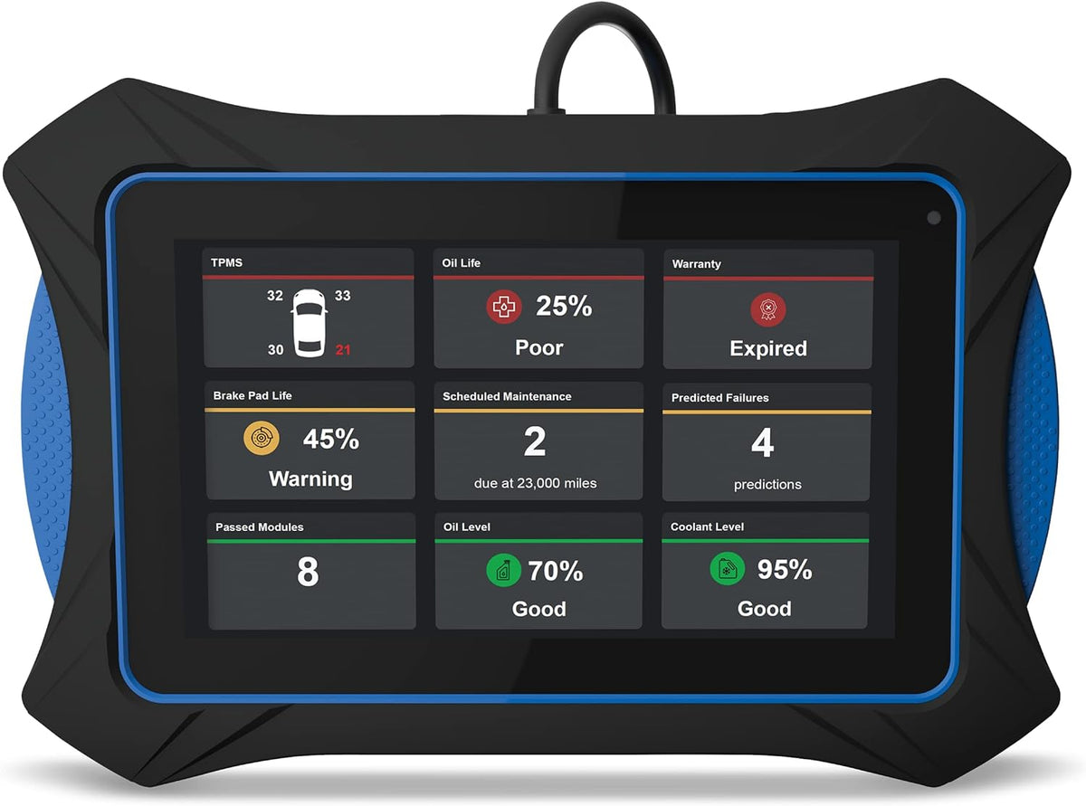 Innova 7111 OBD2 Tablet - BiDirectional Scan Tool & Professional OBD2 Code Reader - ABS Scan/Bleeding, TPMS, SRS, Enhanced Data Stream, and Reset Functions Car Diagnostic Tool - All Systems Scanner