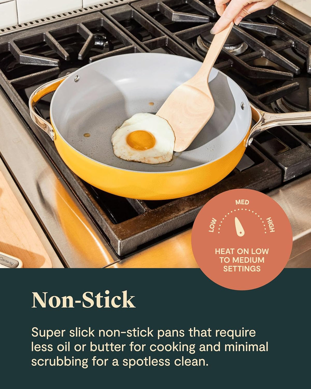 Caraway Deluxe Nonstick Ceramic Cookware Set (16 Piece) Pots, Frying Pans, Lids and Kitchen Storage - PFAS & PFOA Free - Oven Safe Ceramic Pan Set & Compatible with All Stovetops - Sage