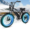 Fat Tire Electric Bike for Adults,1500W 32 Mph Top Speed Motorcycle Design Ebike, 48v 15.6AH 25-50 miles Long Range E Bike for Men and Women,All Terrain Motorbikes 20x4 Adult Electric Bicycles E-bike