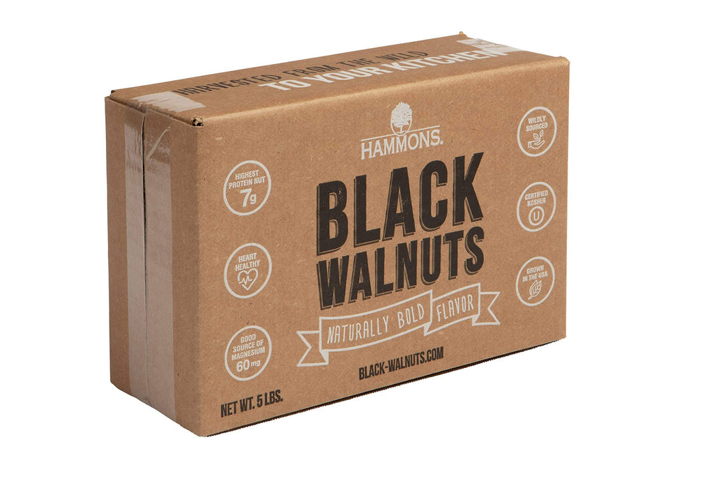 Hammons Black Walnuts - Fancy Large Kernels 5 lb