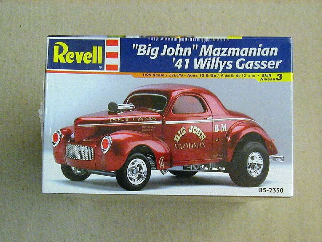 Revell 1941 Willys Gasser Big John Mazmanian Model