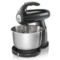 Sunbeam 2594 350-Watt Mixmaster Stand Mixer with Dough Hooks and Beaters, Black
